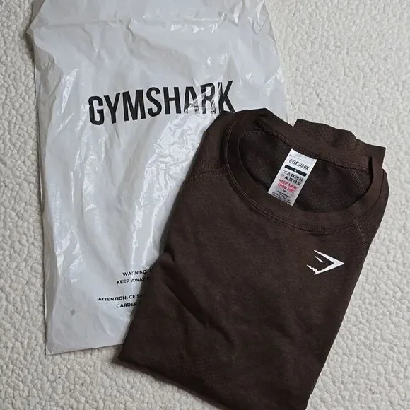 3261 New Gymshark Vital Light T-Shirt Regular fit Sz Small - Picture 7 of 8